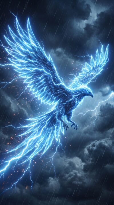 Thunder Phoenix Wallpaper